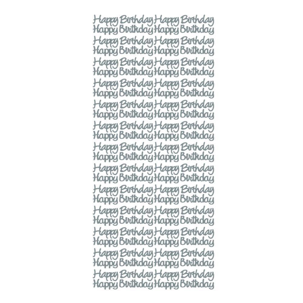 Happy Birthday Peeloff Stickers