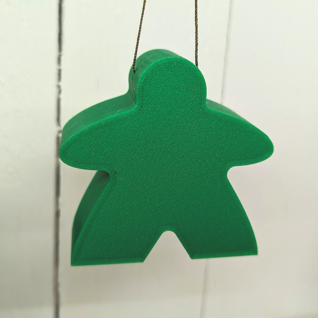 City 17 3d Printed Hanging Decorations - Meeple