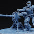 Factory Guard Heavy Cannon - human heavy weapon team (Accell Union) | Buy Online from The Home Crafters