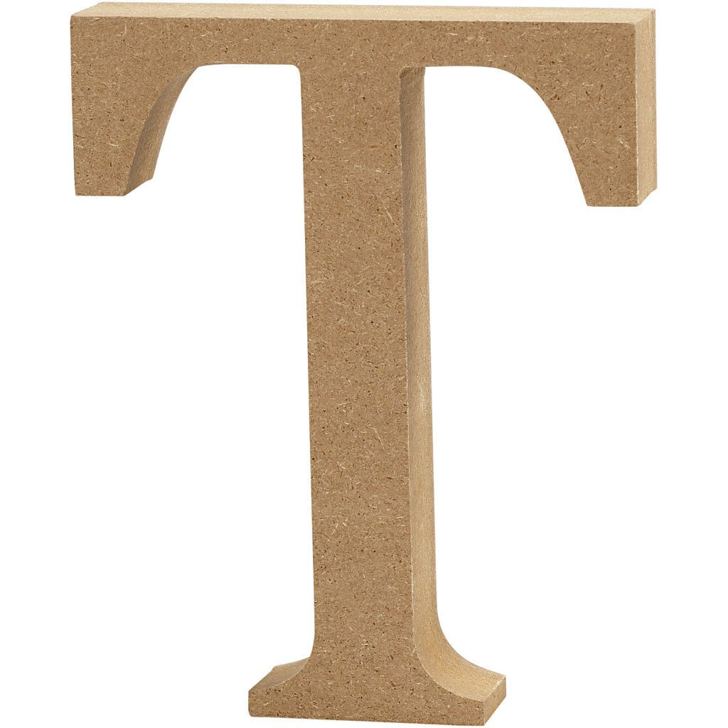 3d mdf Wooden Letters, Numbers & Symbols - 8cm | Buy Online from The Home Crafters