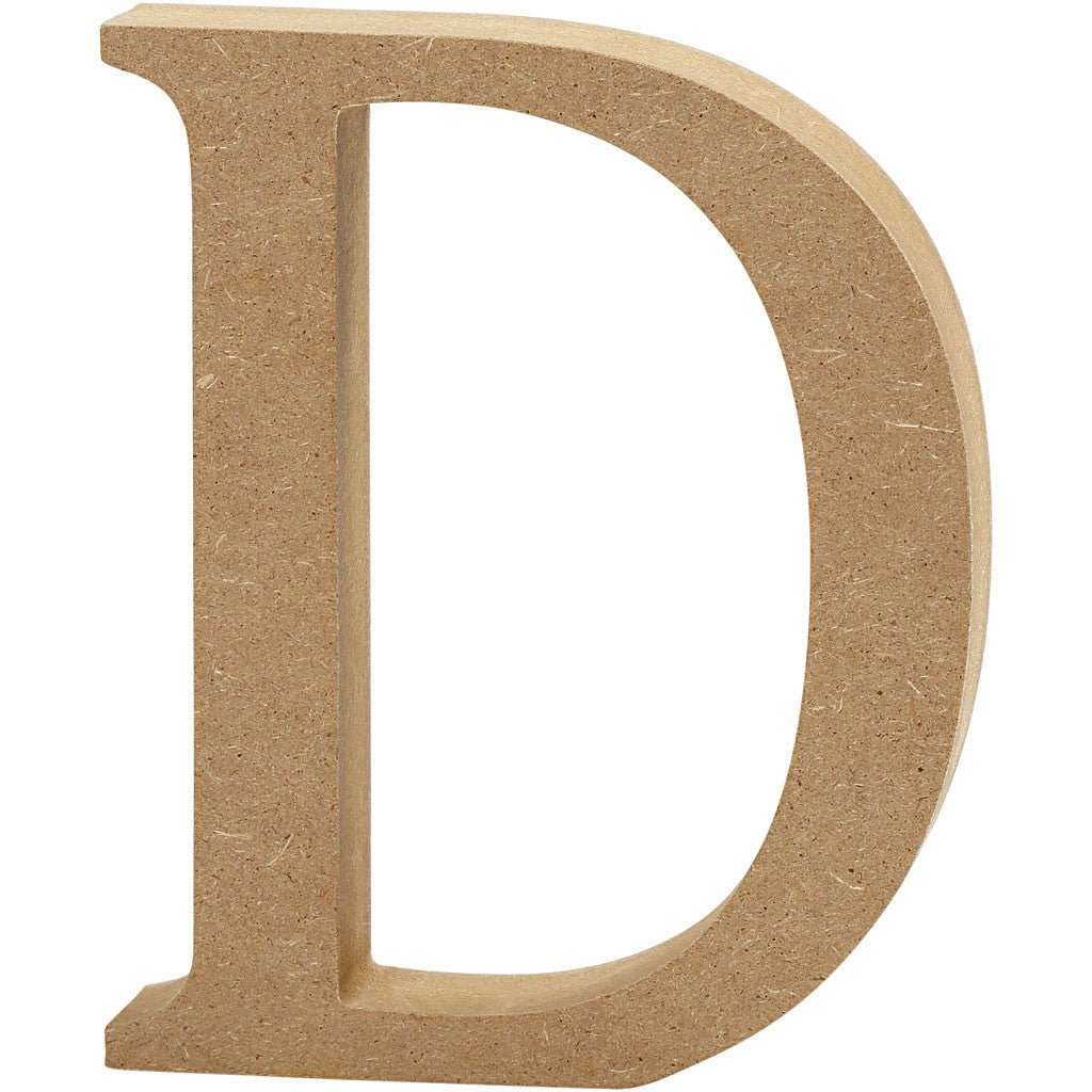 3d mdf Wooden Letters, Numbers & Symbols - 8cm | Buy Online from The Home Crafters