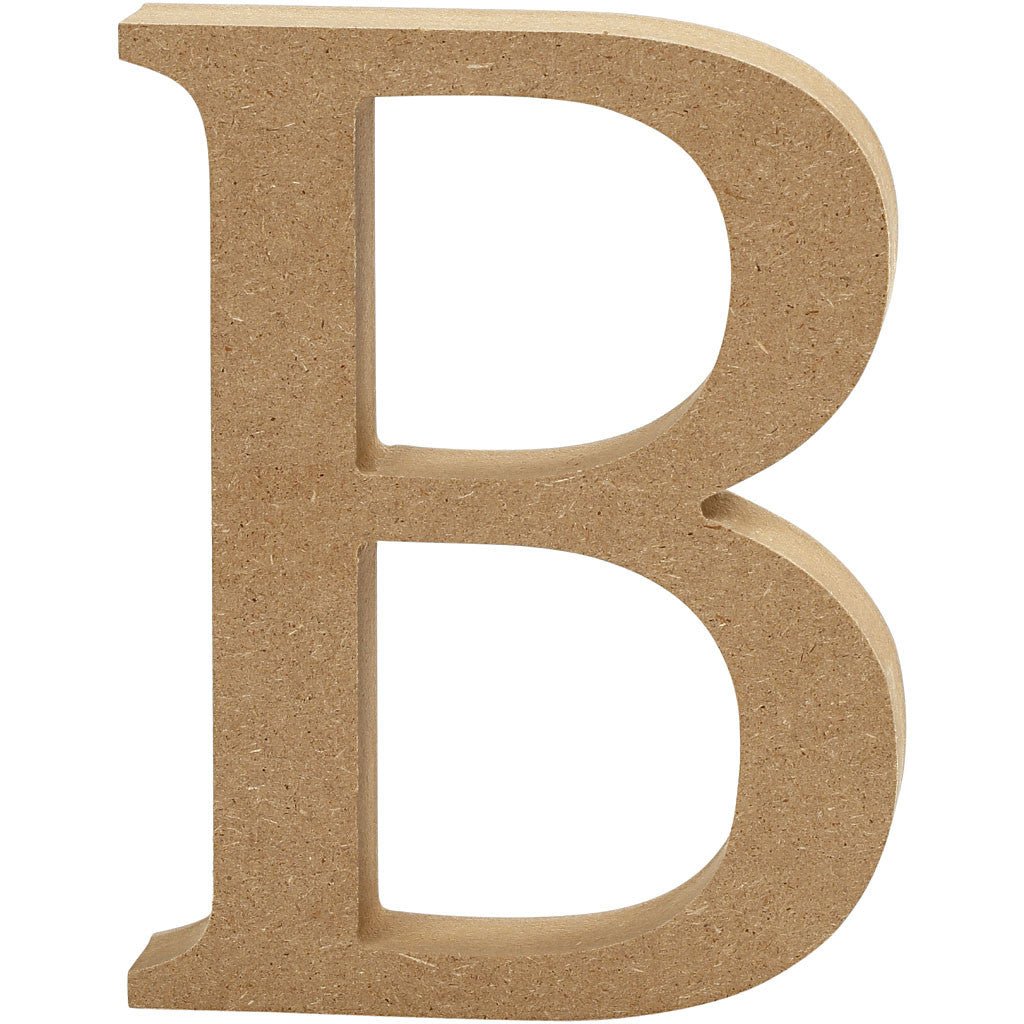 3d mdf Wooden Letters, Numbers & Symbols - 8cm | Buy Online from The Home Crafters