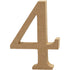 3d mdf Wooden Letters, Numbers & Symbols - 8cm | Buy Online from The Home Crafters