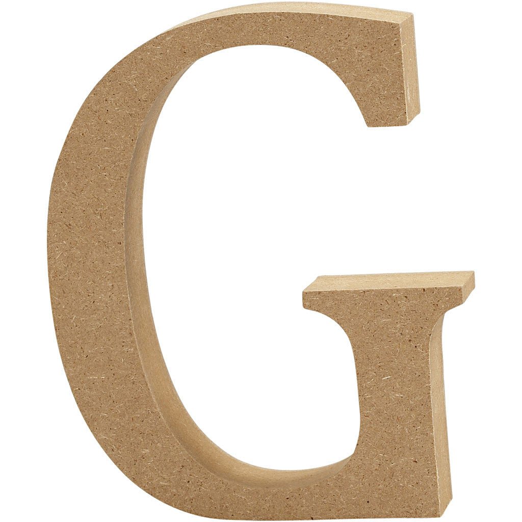 3d mdf Wooden Letters, Numbers & Symbols - 8cm | Buy Online from The Home Crafters