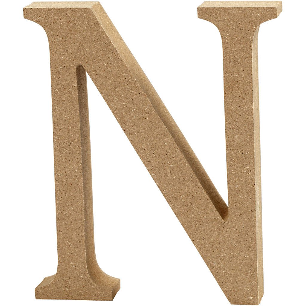 3d mdf Wooden Letters, Numbers & Symbols - 8cm | Buy Online from The Home Crafters