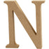 3d mdf Wooden Letters, Numbers & Symbols - 8cm | Buy Online from The Home Crafters