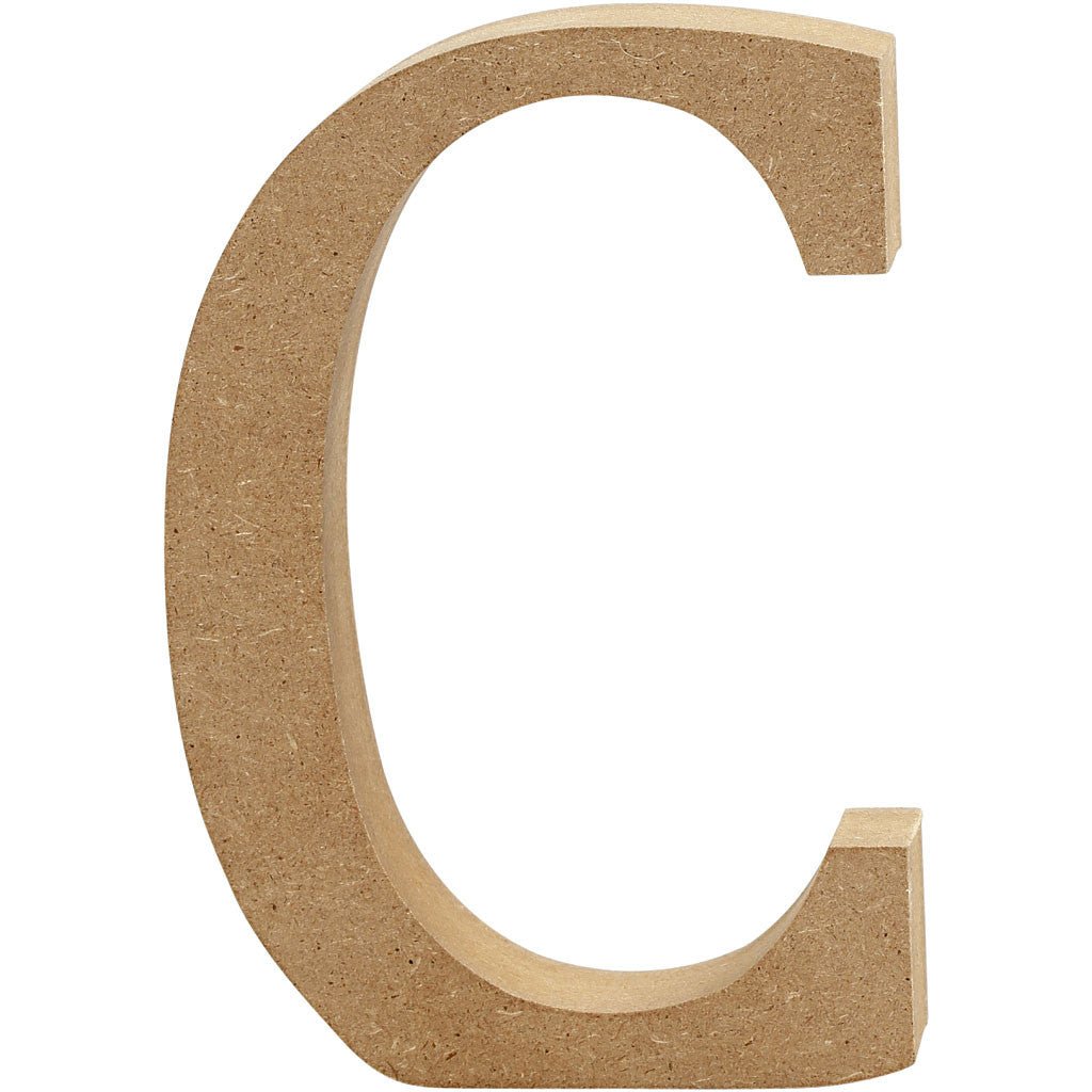 3d mdf Wooden Letters, Numbers & Symbols - 8cm | Buy Online from The Home Crafters