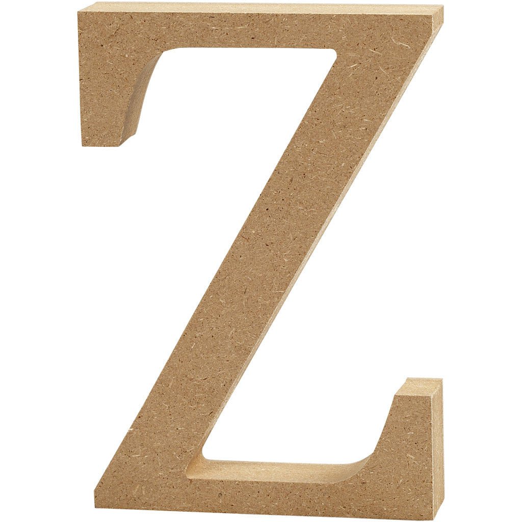 3d mdf Wooden Letters, Numbers & Symbols - 8cm | Buy Online from The Home Crafters