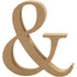 3d mdf Wooden Letters, Numbers & Symbols - 8cm | Buy Online from The Home Crafters