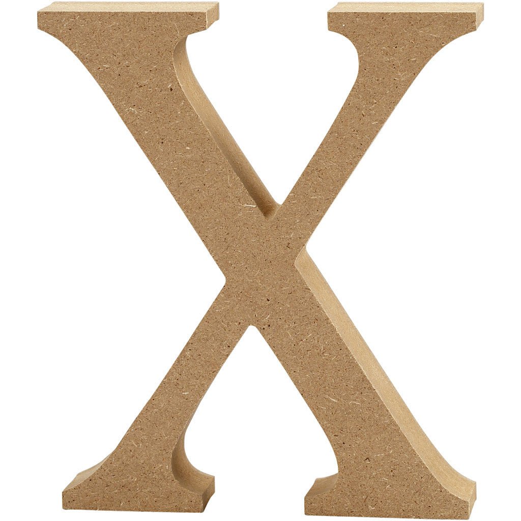 3d mdf Wooden Letters, Numbers & Symbols - 8cm | Buy Online from The Home Crafters