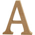 3d mdf Wooden Letters, Numbers & Symbols - 8cm | Buy Online from The Home Crafters