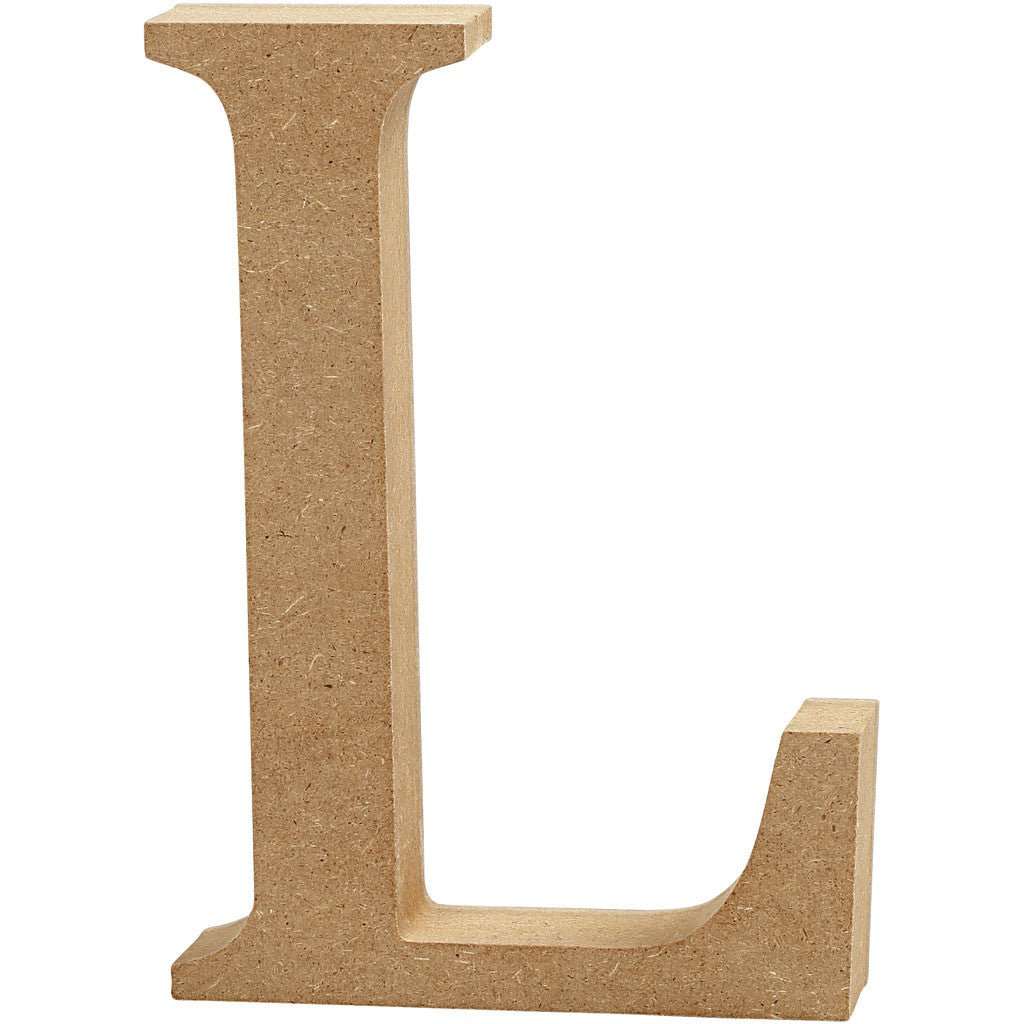 3d mdf Wooden Letters, Numbers & Symbols - 8cm | Buy Online from The Home Crafters