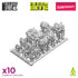Resin Bits: Special Effects - 1:48 Flamethrower Effect - 10pc | Buy Online from The Home Crafters