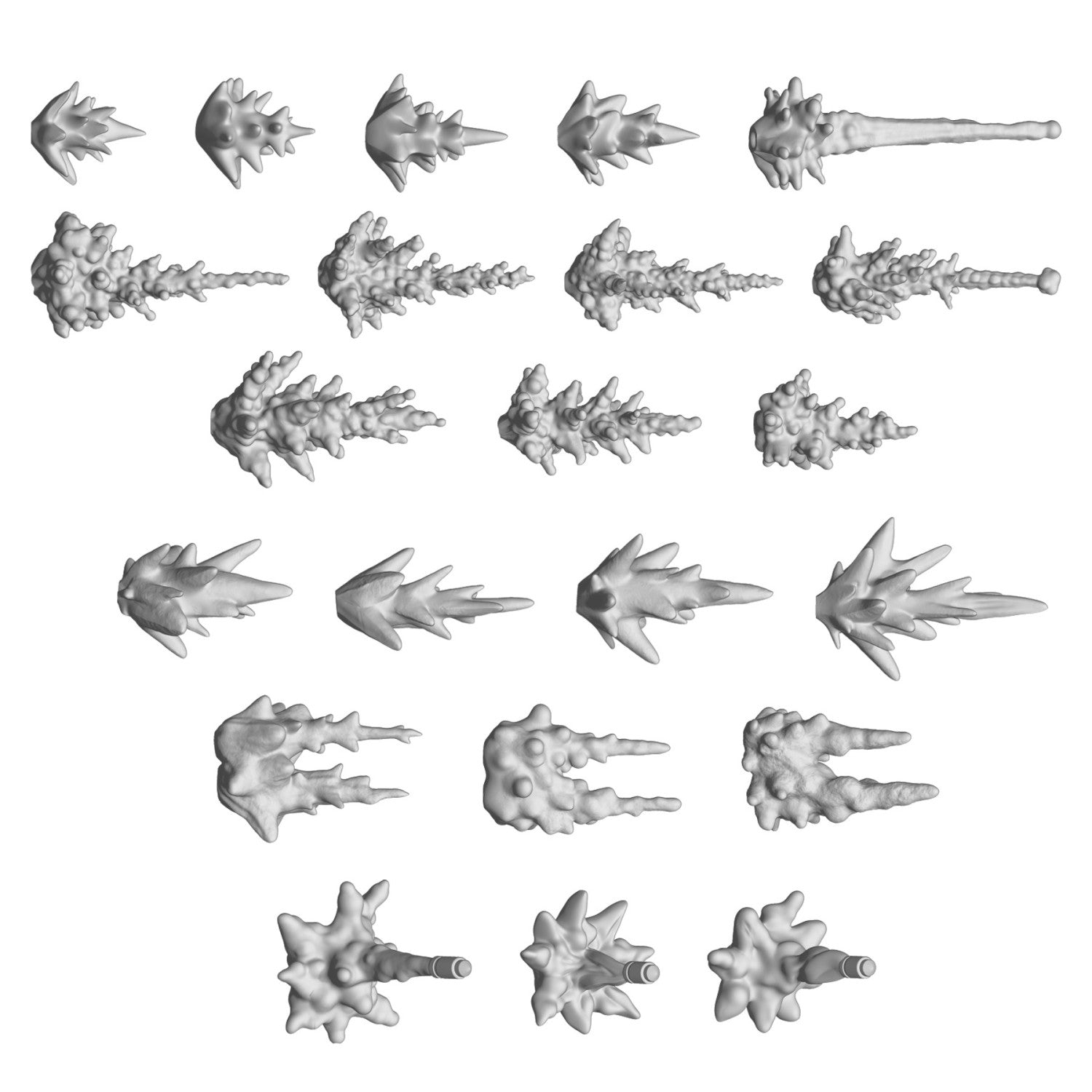 Resin Bits: Special Effects - 1:48 Gunfire Effect - 22pc | Buy Online from The Home Crafters