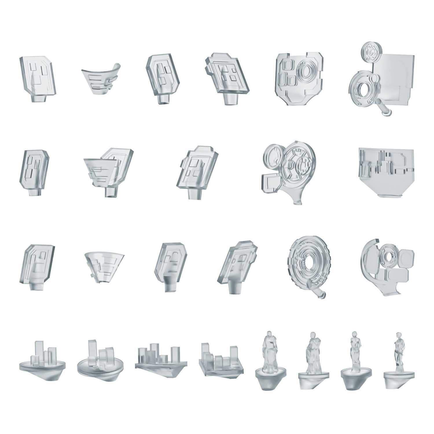 Resin Bits: Special Effects - 1:48 Hacker Screens - 26pc | Buy Online from The Home Crafters