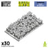 Resin Bits: Skulls & Bones - 1:48 Piles of Skulls - 30pc | Buy Online from The Home Crafters