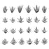 Resin Bits: Special Effects - 1:48 Pistol Muzzle Flash - 24pc