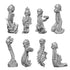 Resin Bits: Skulls & Bones - 1:48 Mechanical Servo Skulls - 8pc | Buy Online from The Home Crafters