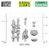 Green Stuff World: 3d Printed Resin Bits Scenery - 1:48 Vegetable Patch - 21pc | Buy Online from The Home Crafters
