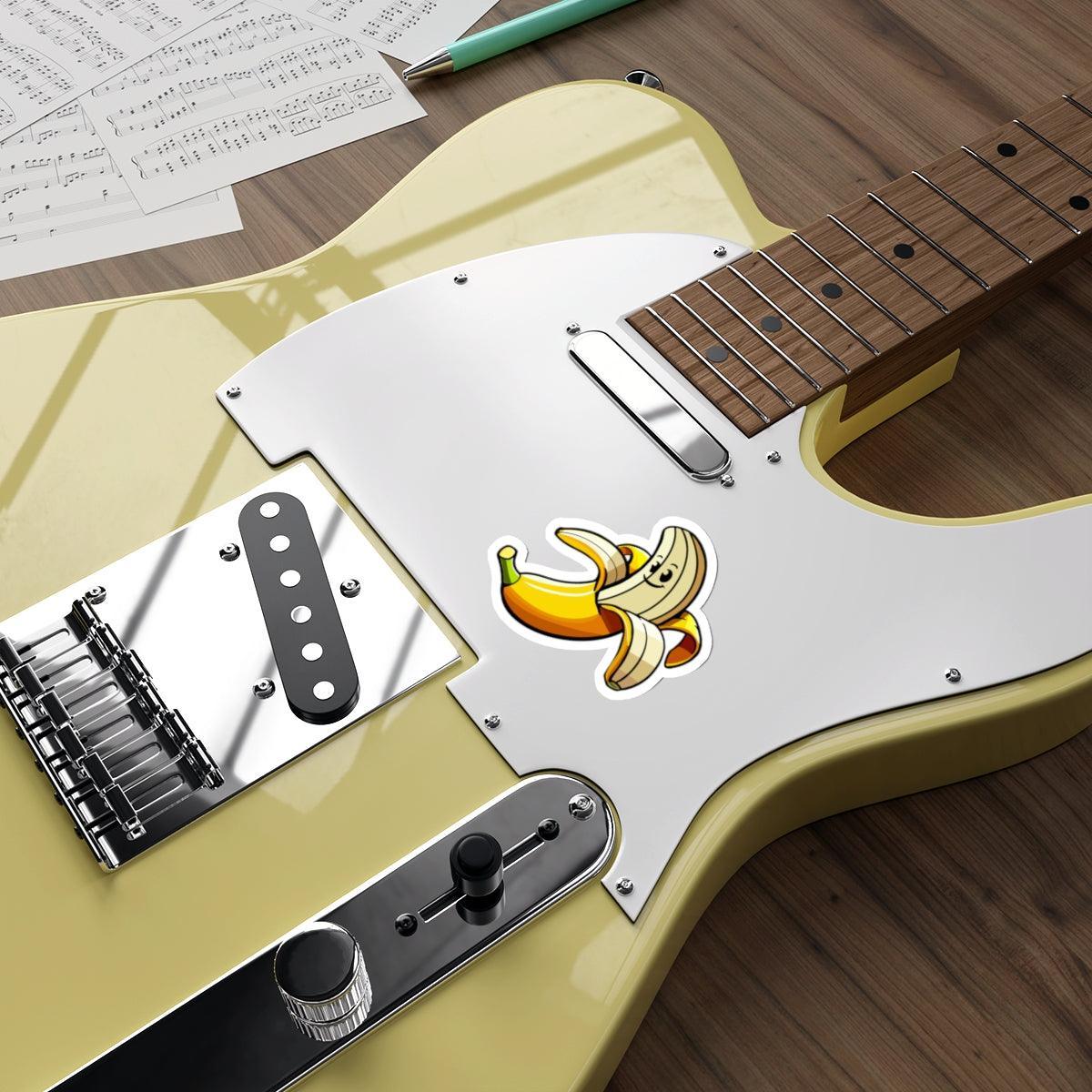 3D Banana Sticker – Waterproof Vinyl | Buy Online from The Home Crafters