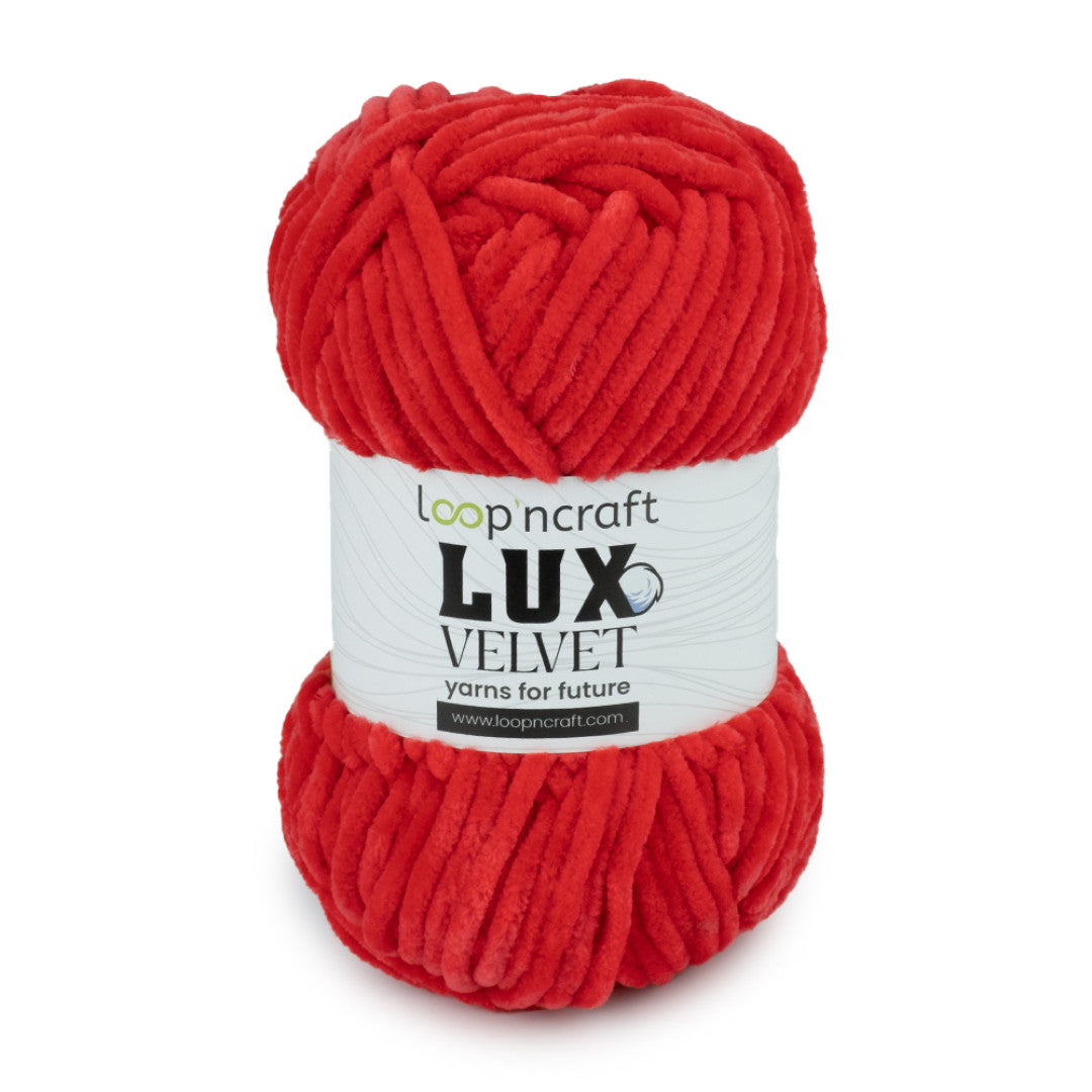 Loop'nCraft Lux Velvet Yarn - 100g