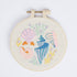Simply Make Embroidery By Numbers Kit - Seashells | Buy Online from The Home Crafters