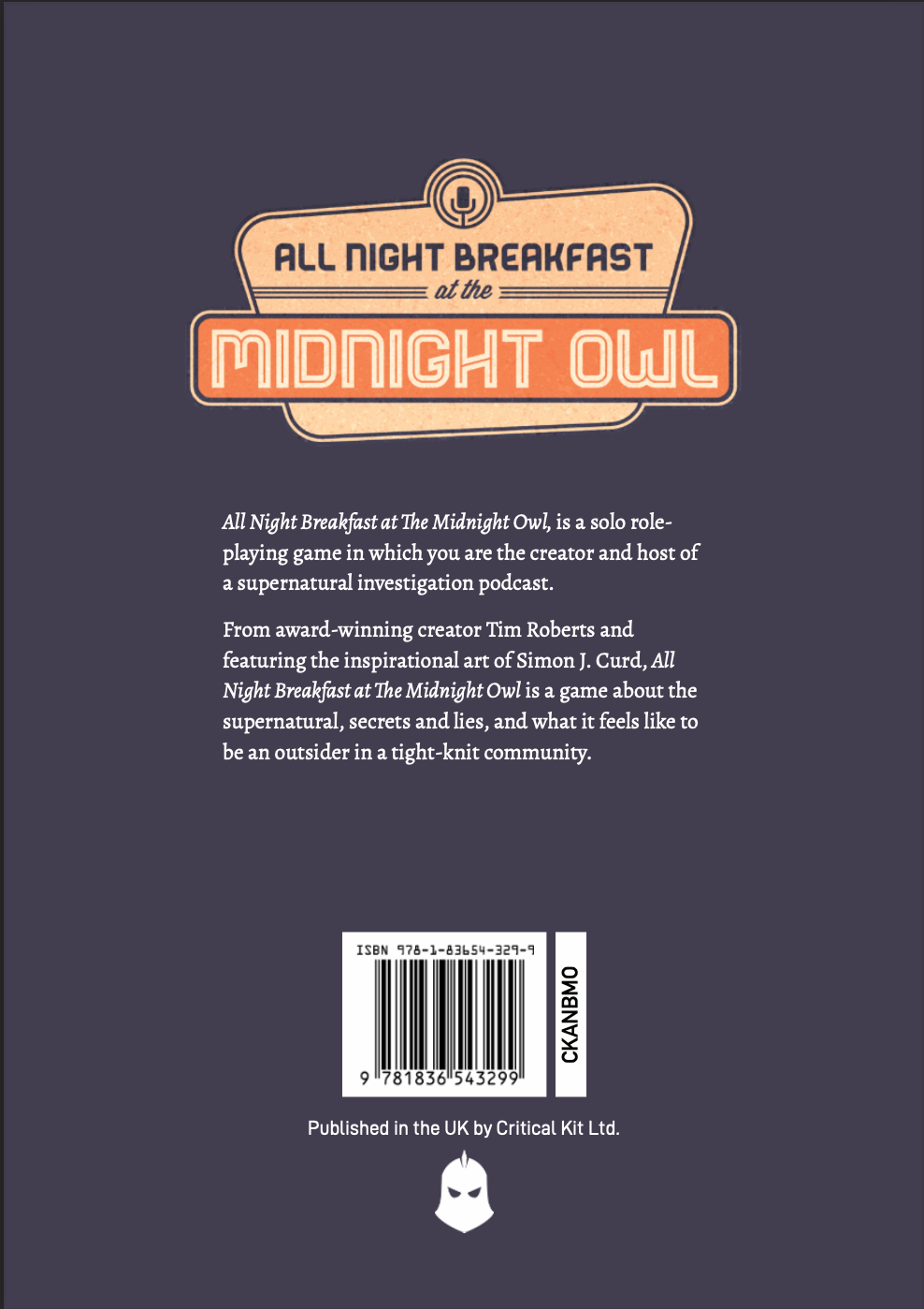 All Night Breakfast at the Midnight Owl - Solo TTRPG