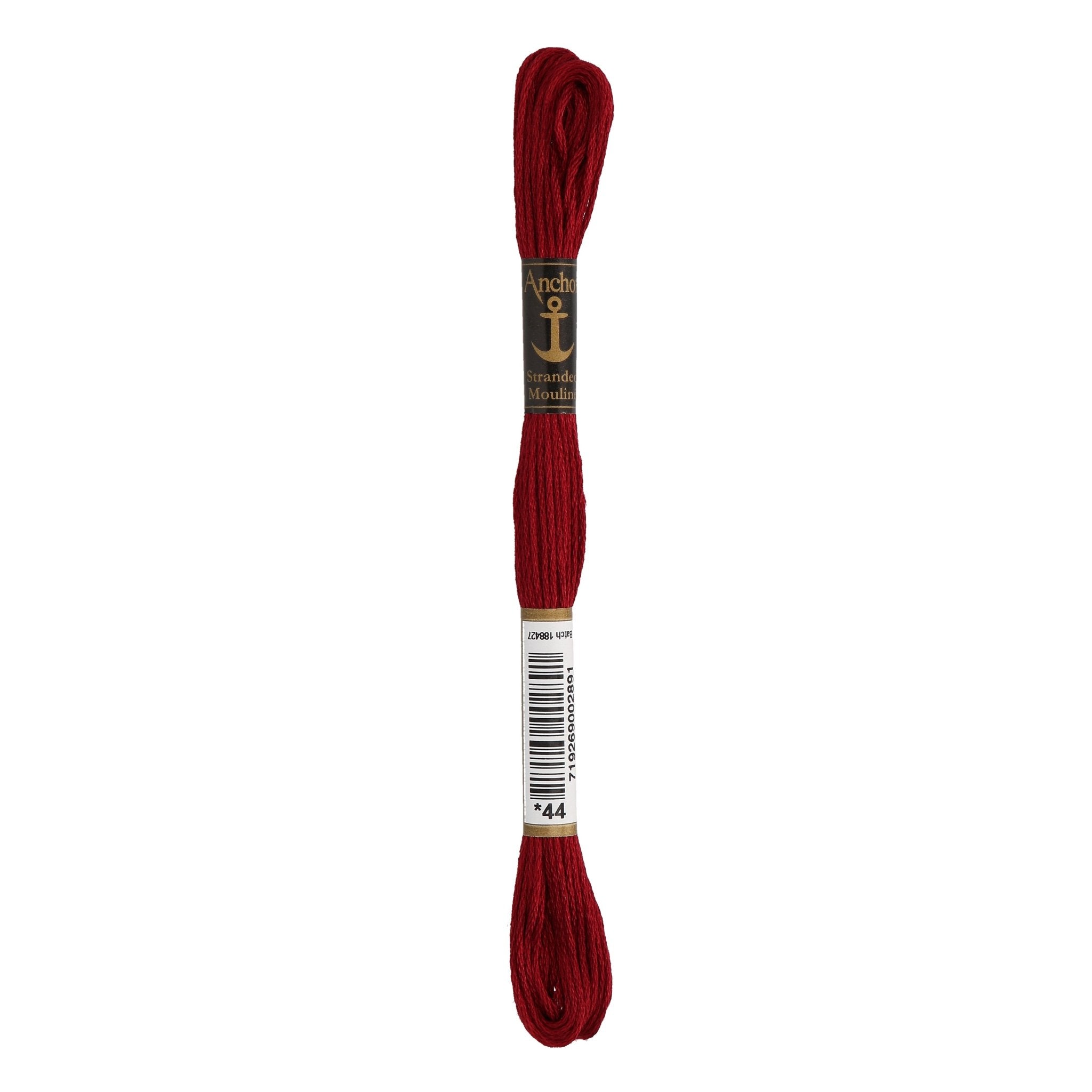 44: Anchor Stranded Mouline Cotton Skein - 8m | Buy Online from The Home Crafters