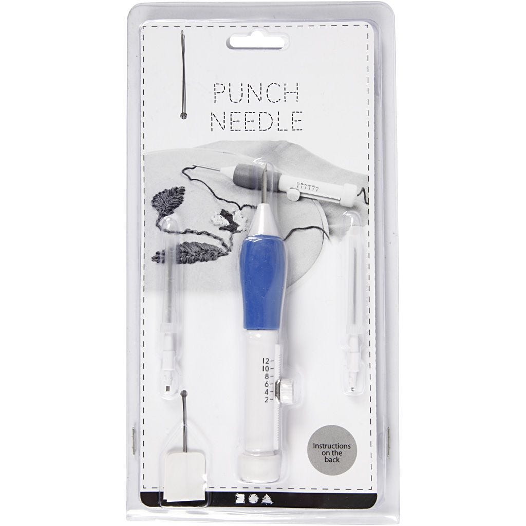 Punch Needle Embroidery Set - 13cm | Buy Online from The Home Crafters