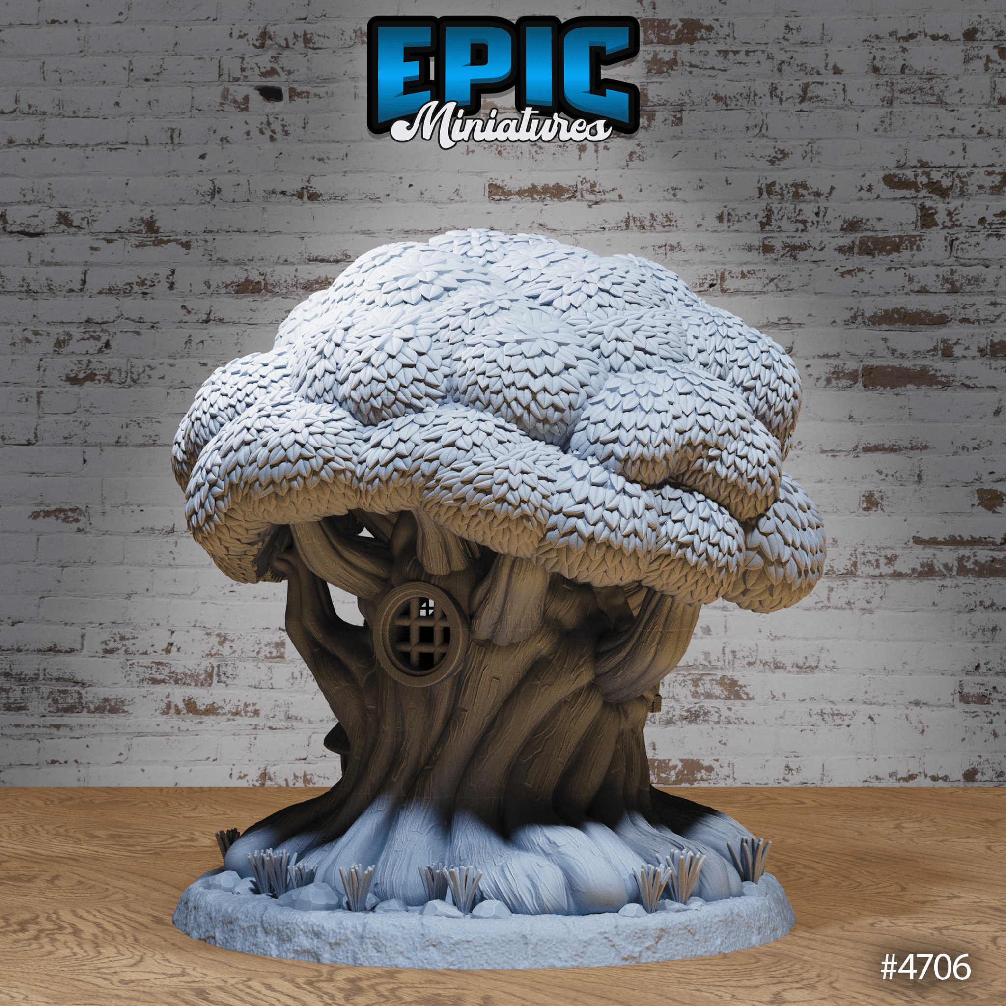 Epic Miniatures Gargantuan Forest Tree House - Fantasy D&D Tabletop Terrain | Buy Online from The Home Crafters
