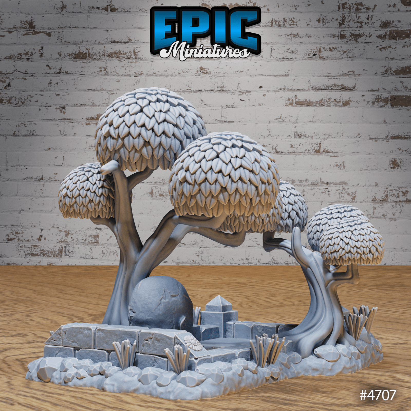 Epic Miniatures Magical Forest Buildings - Fantasy D&D Tabletop Terrain Set | Buy Online from The Home Crafters
