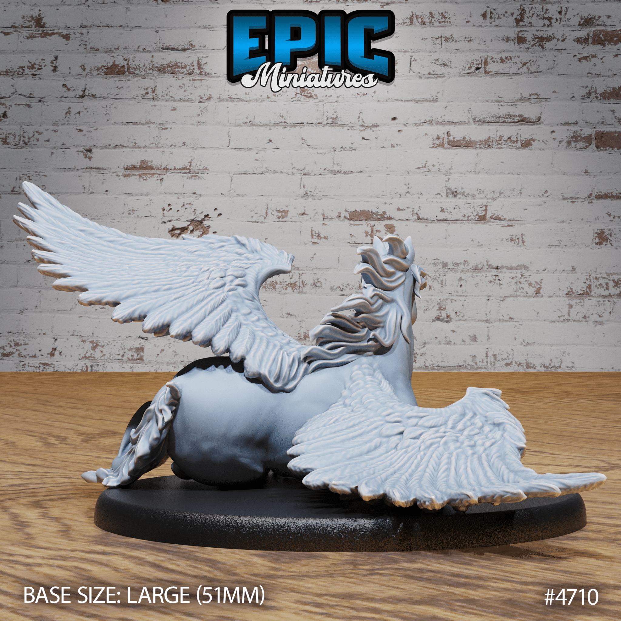 Epic Miniatures - Unicorns | D&D | DnD | Truescale | Print on Demand | Buy Online from The Home Crafters
