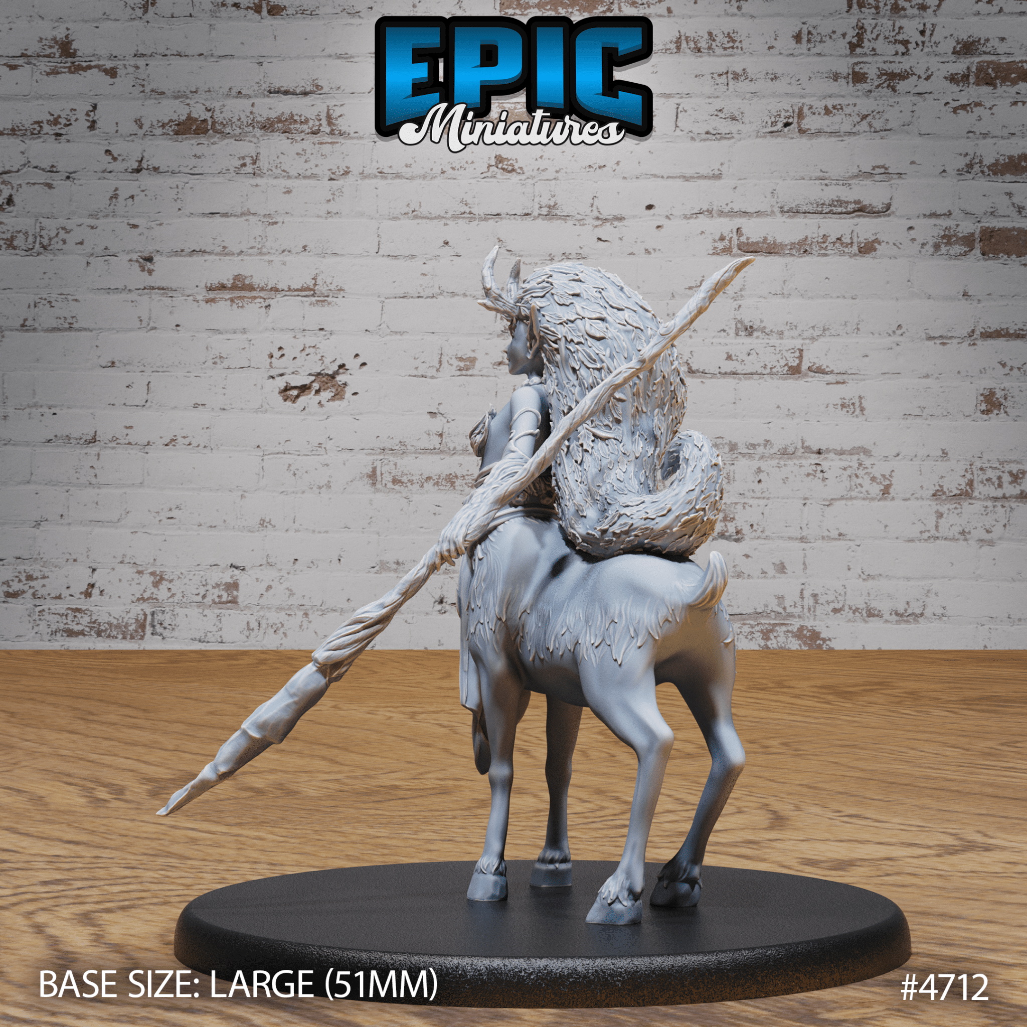 Epic Miniatures | Faun Druid | D&D Fantasy Tabletop Miniature | Buy Online from The Home Crafters