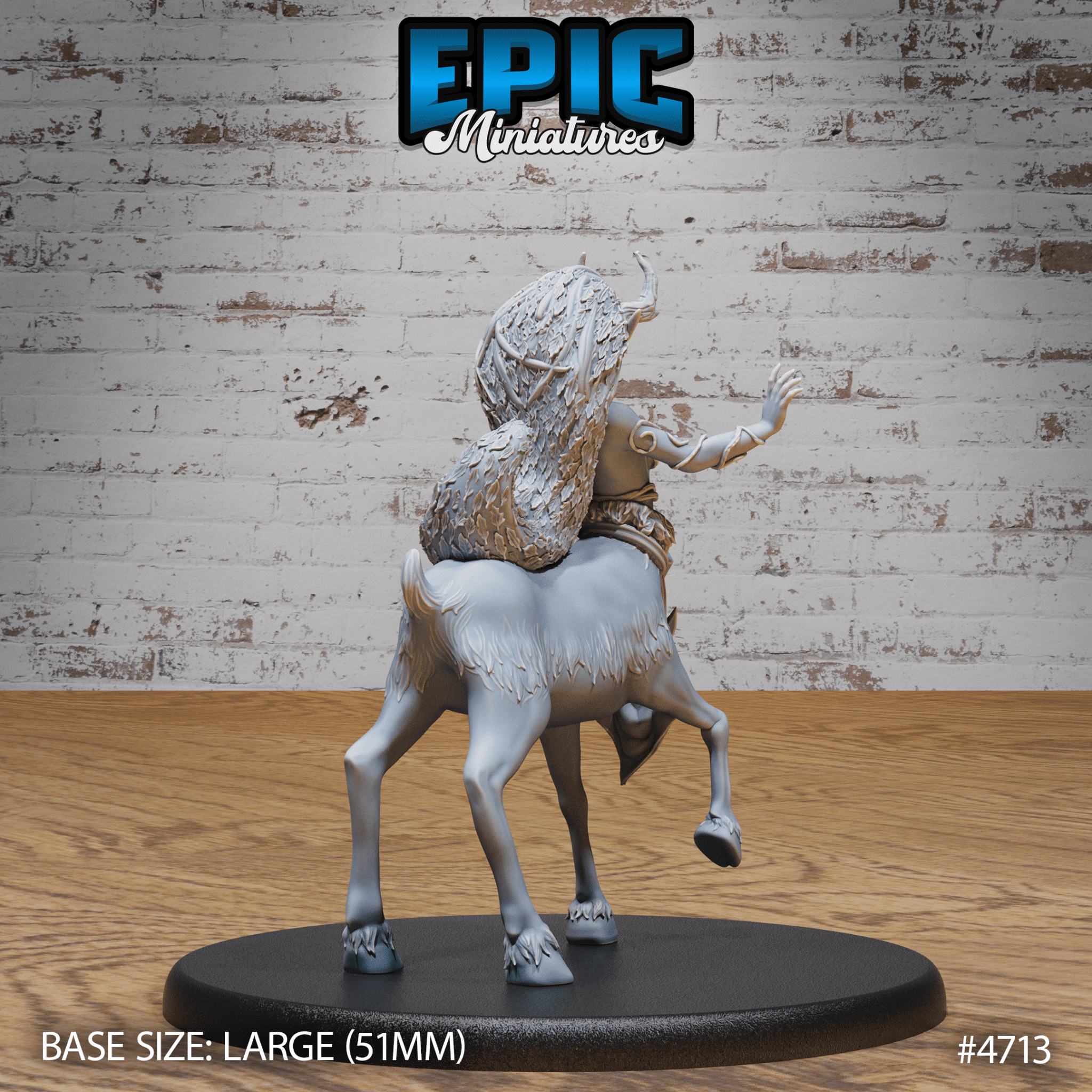 Epic Miniatures | Faun Druid | D&D Fantasy Tabletop Miniature | Buy Online from The Home Crafters