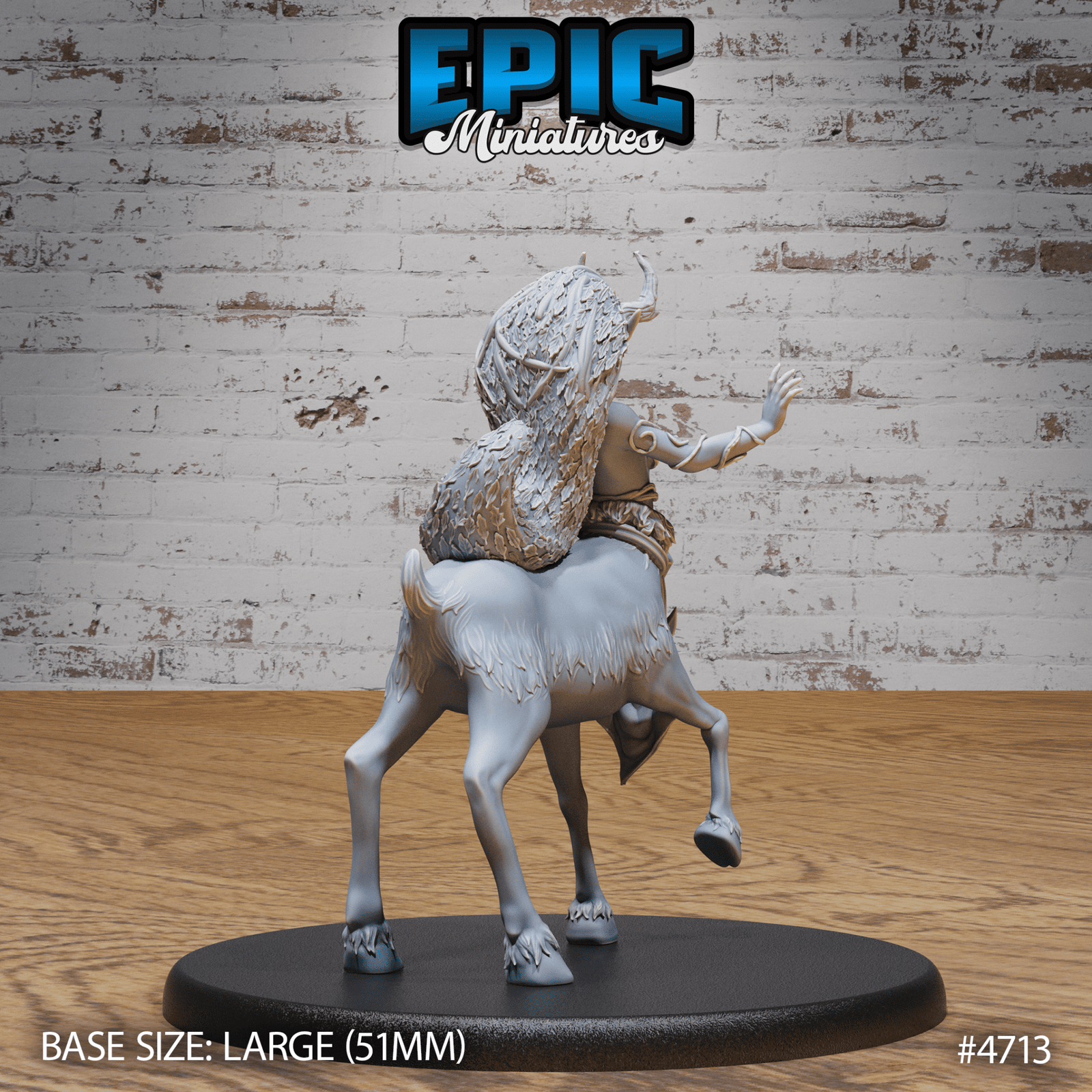 Epic Miniatures | Faun Druid | D&D Fantasy Tabletop Miniature | Buy Online from The Home Crafters