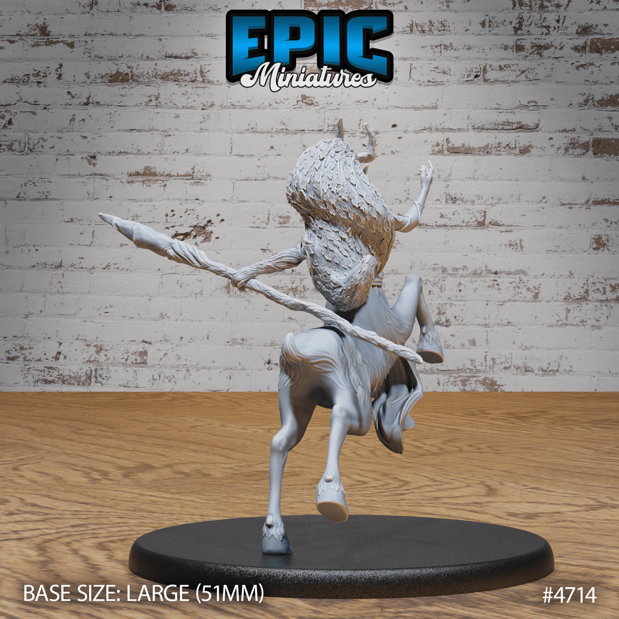 Epic Miniatures | Faun Druid | D&D Fantasy Tabletop Miniature | Buy Online from The Home Crafters