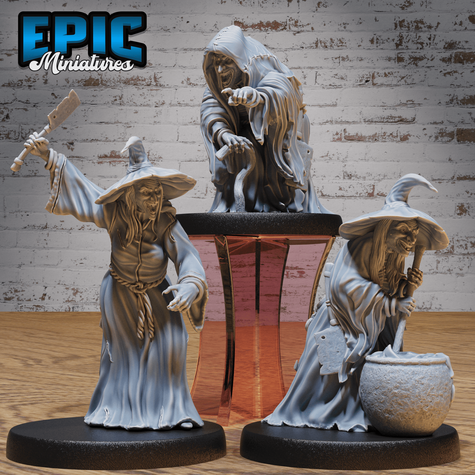 Epic Miniatures - Green Hag | D&D Fantasy Tabletop Miniature | Buy Online from The Home Crafters
