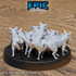Epic Miniatures - Cat Swarm | 3D Printed D&D Tabletop Miniature | Buy Online from The Home Crafters