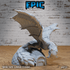 Epic Miniatures - Owl Wyvern | 3D Printed D&D Tabletop Miniature | Buy Online from The Home Crafters