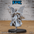 Epic Miniatures - Fey Adventurer Female | 3D Printed D&D Tabletop Miniature | Buy Online from The Home Crafters