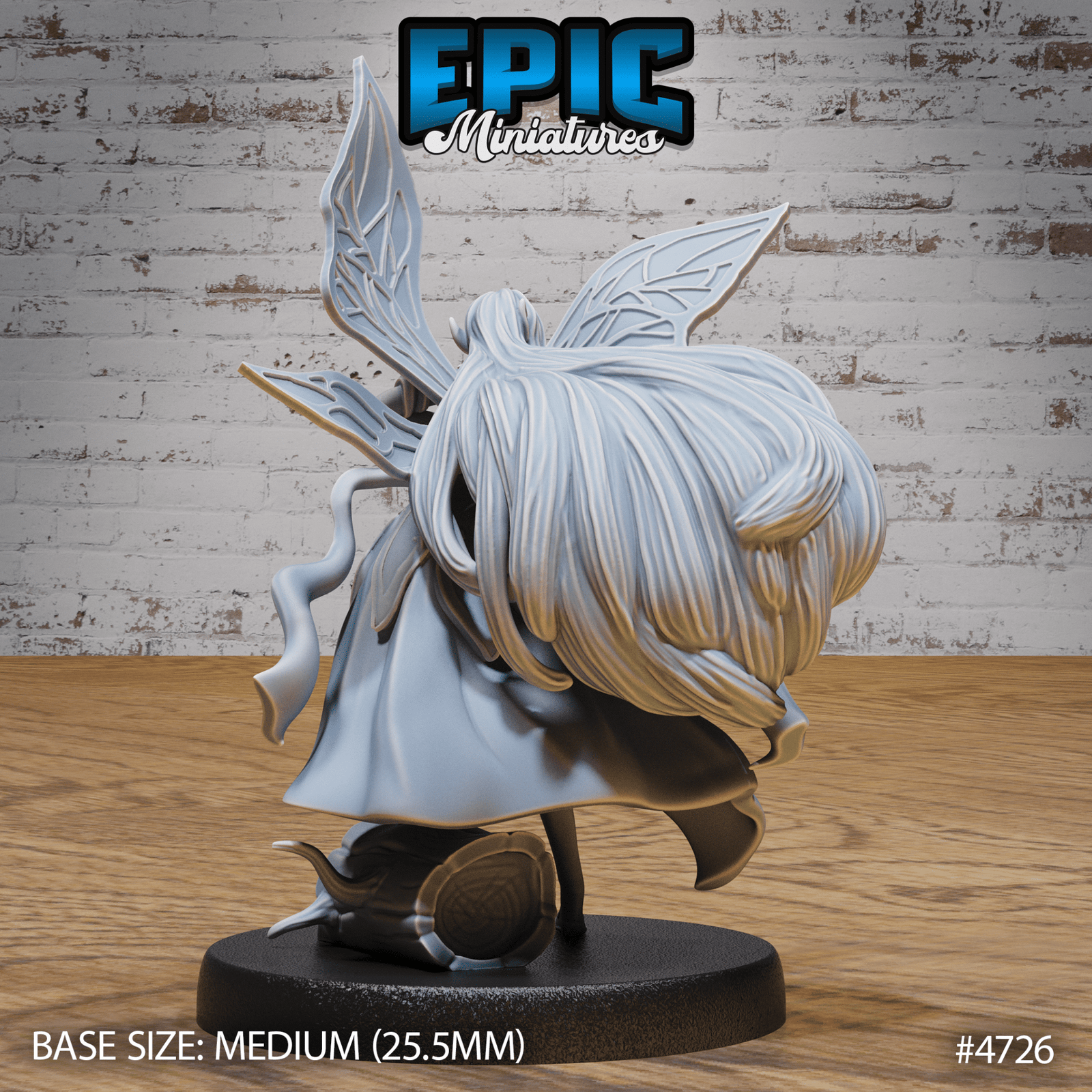 Epic Miniatures - Fey Adventurer Female | 3D Printed D&D Tabletop Miniature | Buy Online from The Home Crafters