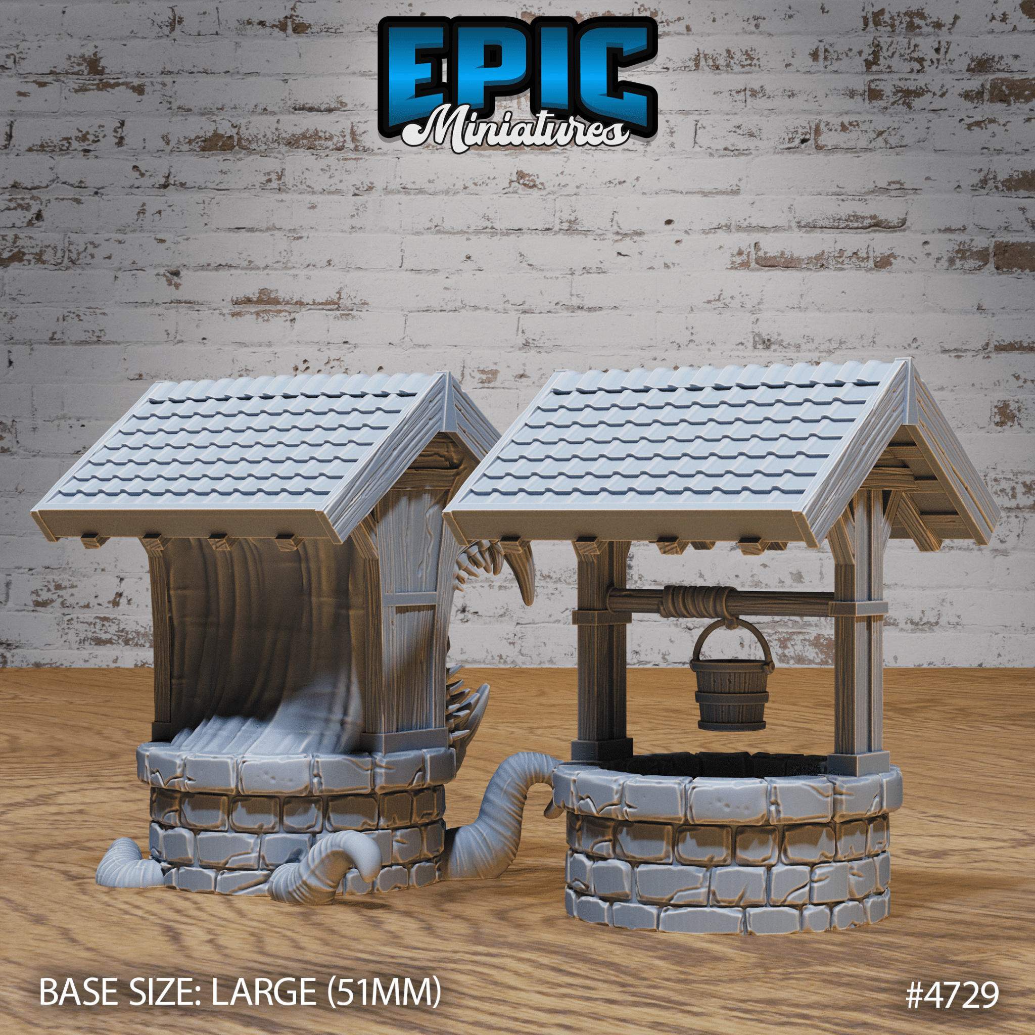 Epic Miniatures - Mimic Well | 3D Printable D&D Model | Buy Online from The Home Crafters