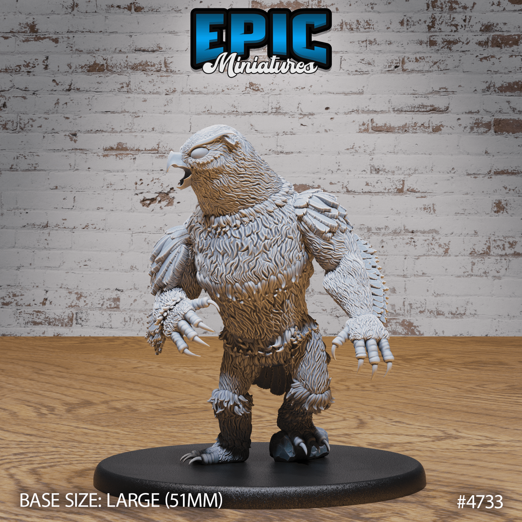Fabled Owlbear 4733 - 4735 by Epic Miniatures | 3D Printable D&D Models | Buy Online from The Home Crafters
