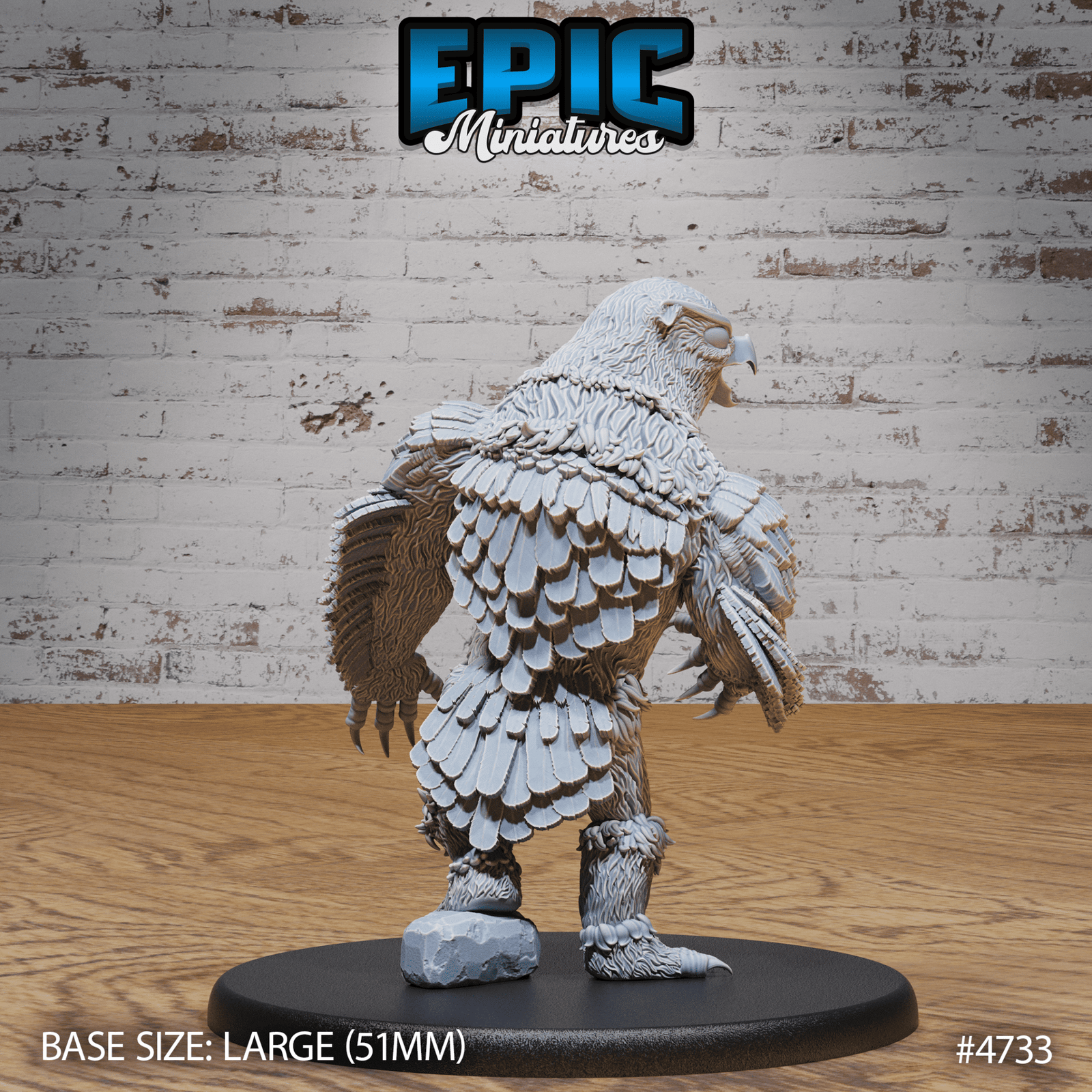 Fabled Owlbear 4733 - 4735 by Epic Miniatures | 3D Printable D&D Models | Buy Online from The Home Crafters