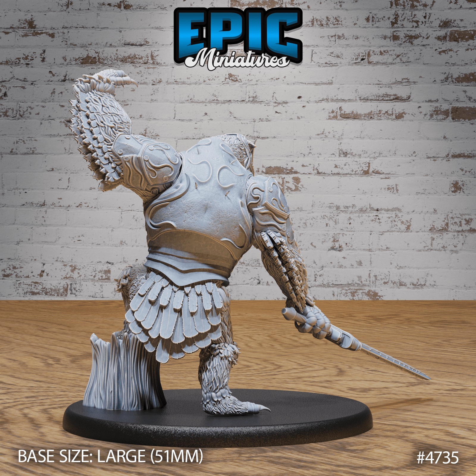 Fabled Owlbear 4733 - 4735 by Epic Miniatures | 3D Printable D&D Models | Buy Online from The Home Crafters