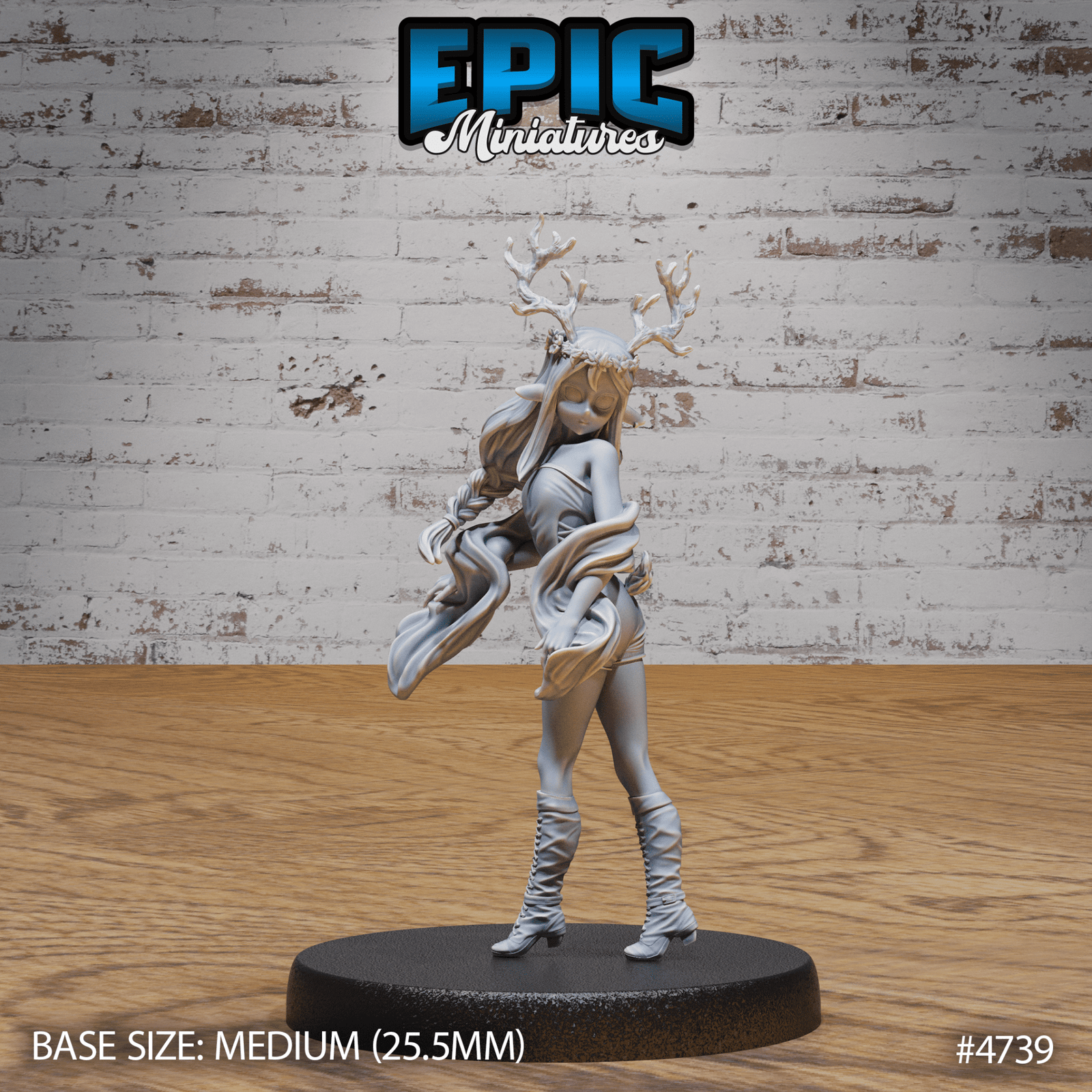 Druid Child Female 4739 - 4741 by Epic Miniatures | 3D Printable D&D Models | Buy Online from The Home Crafters