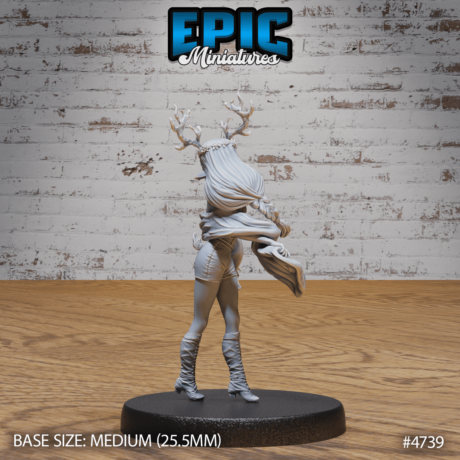 Druid Child Female 4739 - 4741 by Epic Miniatures | 3D Printable D&D Models | Buy Online from The Home Crafters