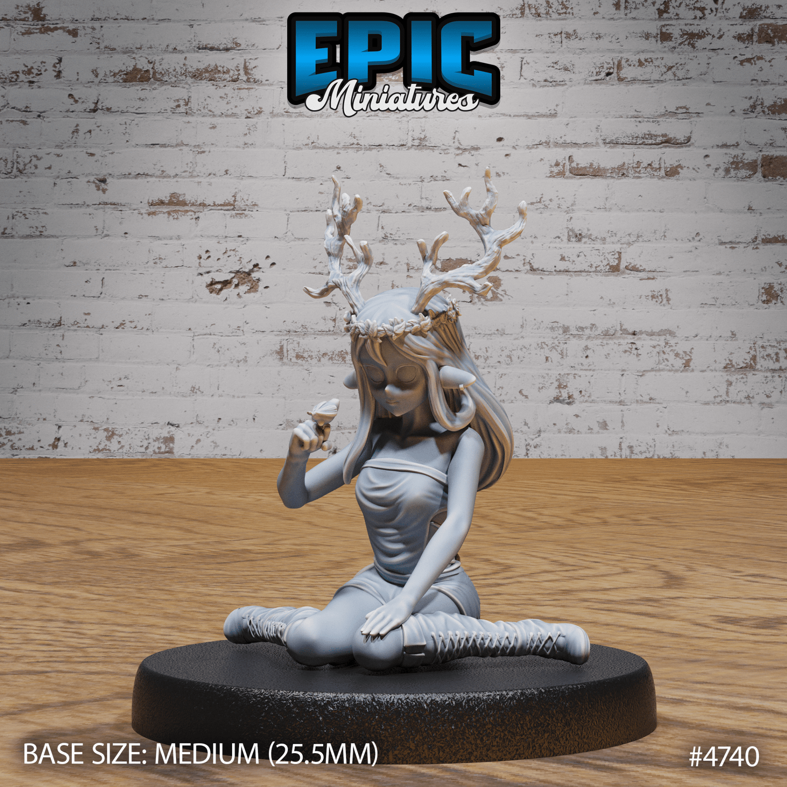 Druid Child Female 4739 - 4741 by Epic Miniatures | 3D Printable D&D Models | Buy Online from The Home Crafters