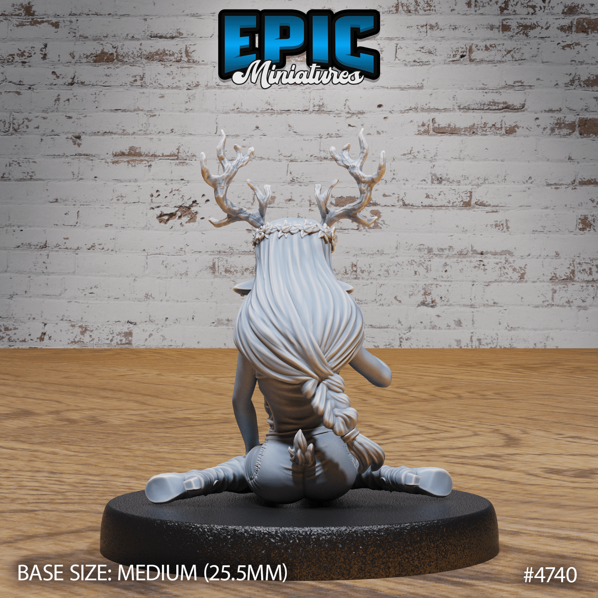 Druid Child Female 4739 - 4741 by Epic Miniatures | 3D Printable D&D Models | Buy Online from The Home Crafters