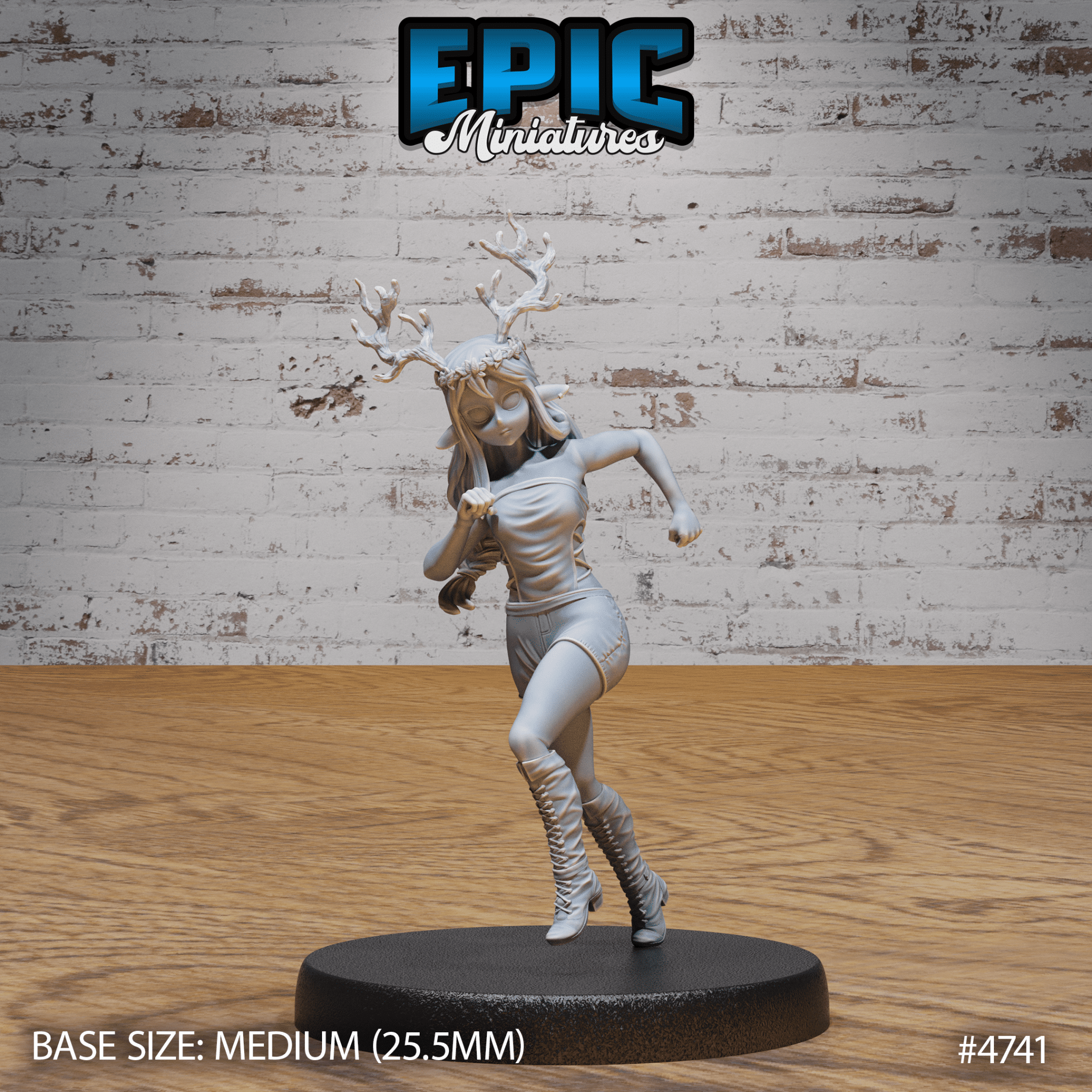 Druid Child Female 4739 - 4741 by Epic Miniatures | 3D Printable D&D Models | Buy Online from The Home Crafters